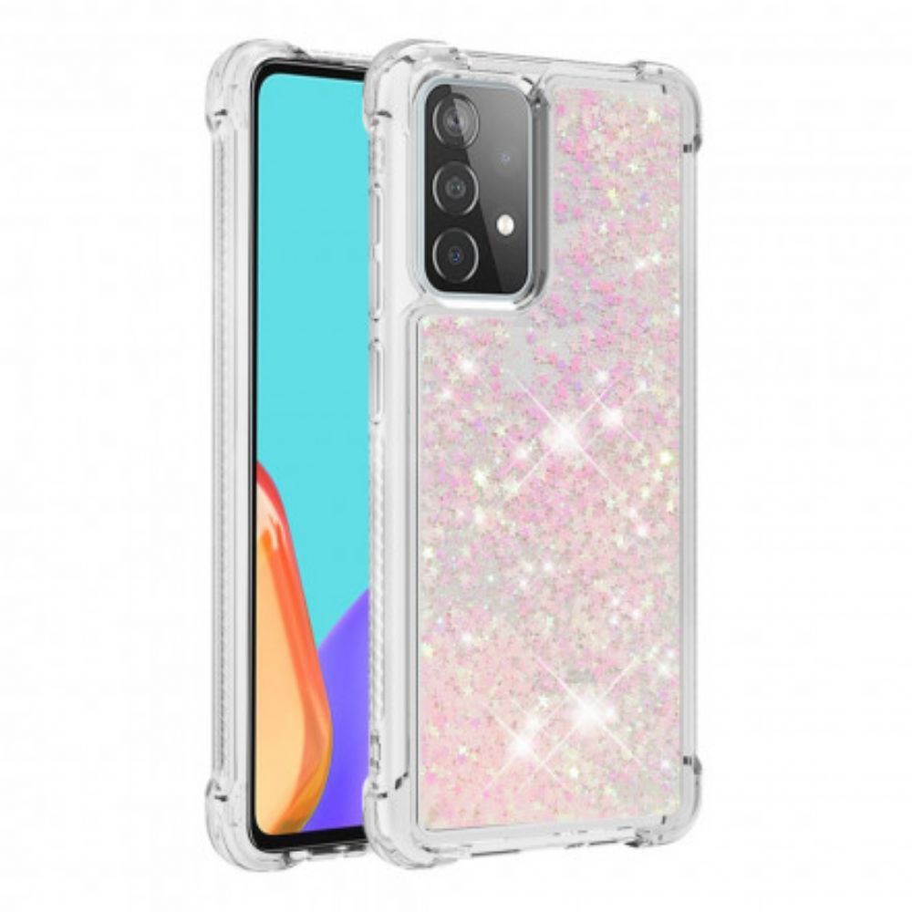 Hoesje voor Samsung Galaxy A52 4G / A52 5G / A52s 5G Verlangen Glitter