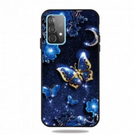 Hoesje voor Samsung Galaxy A52 4G / A52 5G / A52s 5G Vlinder 's Nachts