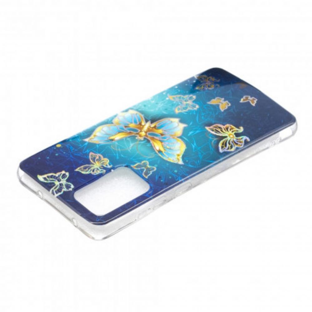 Hoesje voor Samsung Galaxy A52 4G / A52 5G / A52s 5G Vlinders Ontwerp