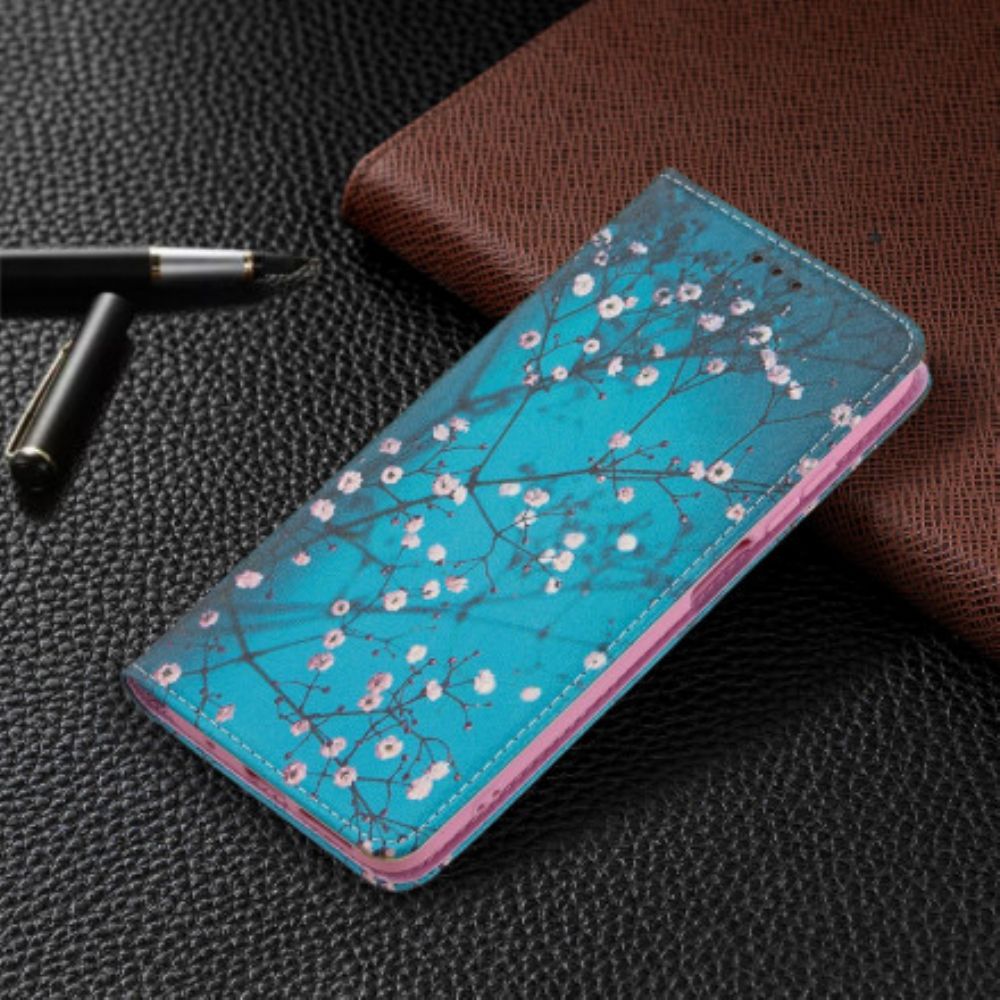 Bescherming Hoesje voor Xiaomi Redmi 10 Folio-hoesje Bloeiende Takken