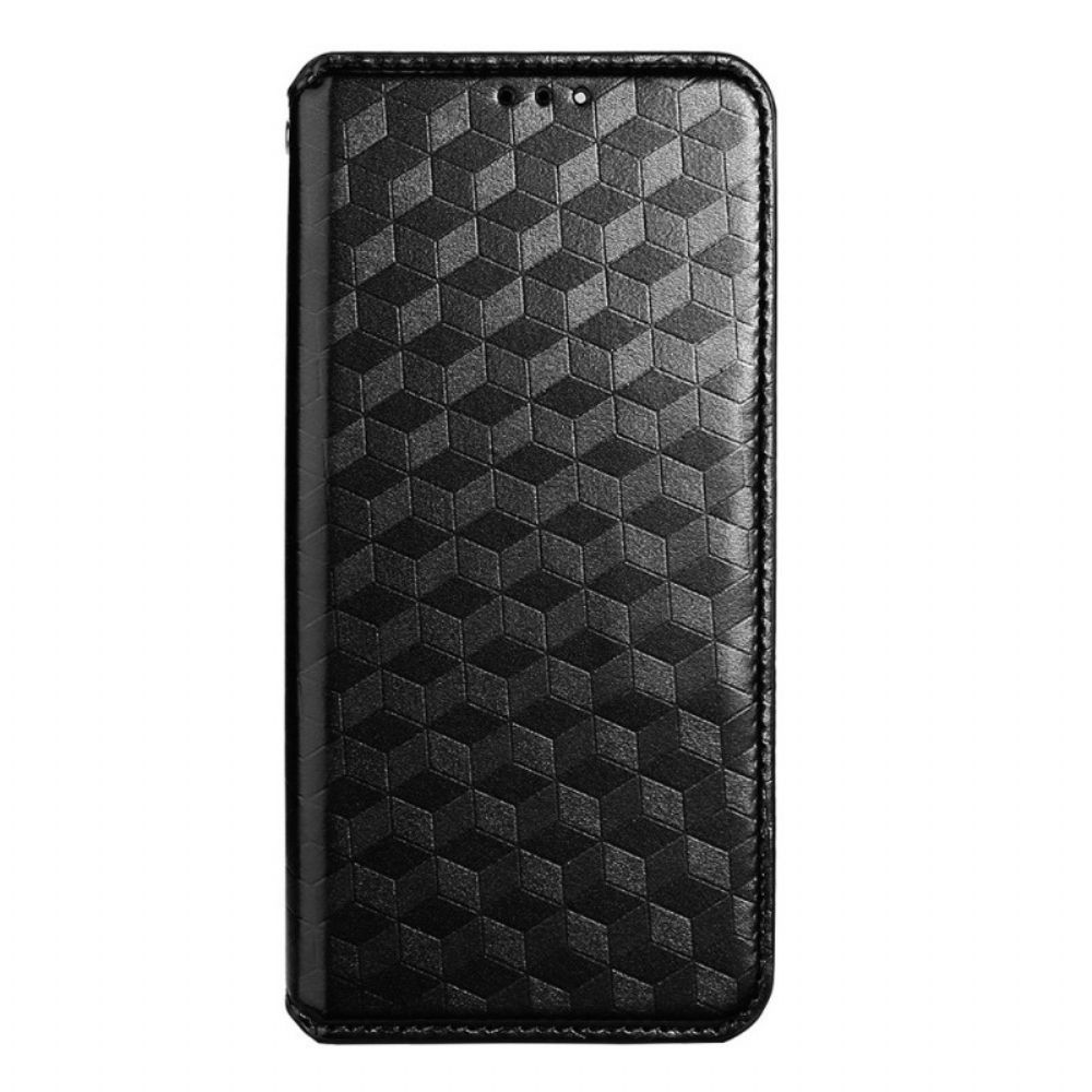 Bescherming Hoesje voor Xiaomi Redmi 10 Folio-hoesje Diamant Leder Effect