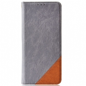 Bescherming Hoesje voor Xiaomi Redmi 10 Folio-hoesje Gekleurde Driehoek