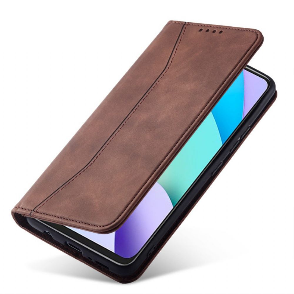 Bescherming Hoesje voor Xiaomi Redmi 10 Folio-hoesje Huidgevoel Couture