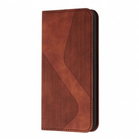 Bescherming Hoesje voor Xiaomi Redmi 10 Folio-hoesje S-design Lederen Stijl