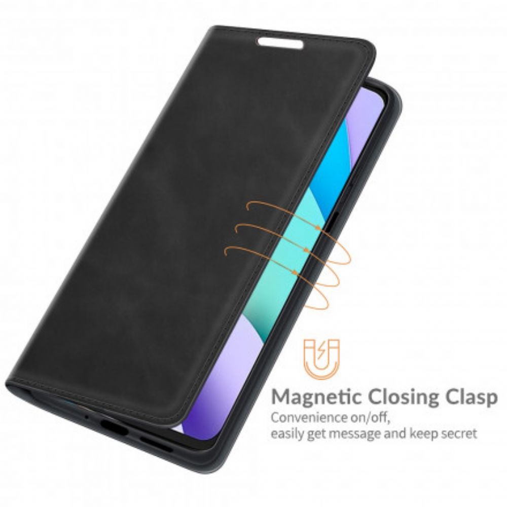 Bescherming Hoesje voor Xiaomi Redmi 10 Folio-hoesje Slim Skin-touch