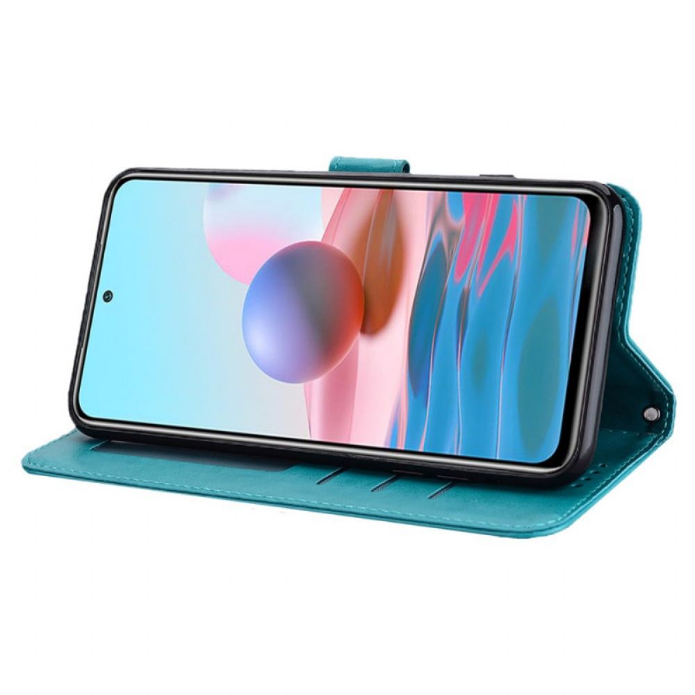 Flip Case voor Xiaomi Redmi 10 Boom En Hert