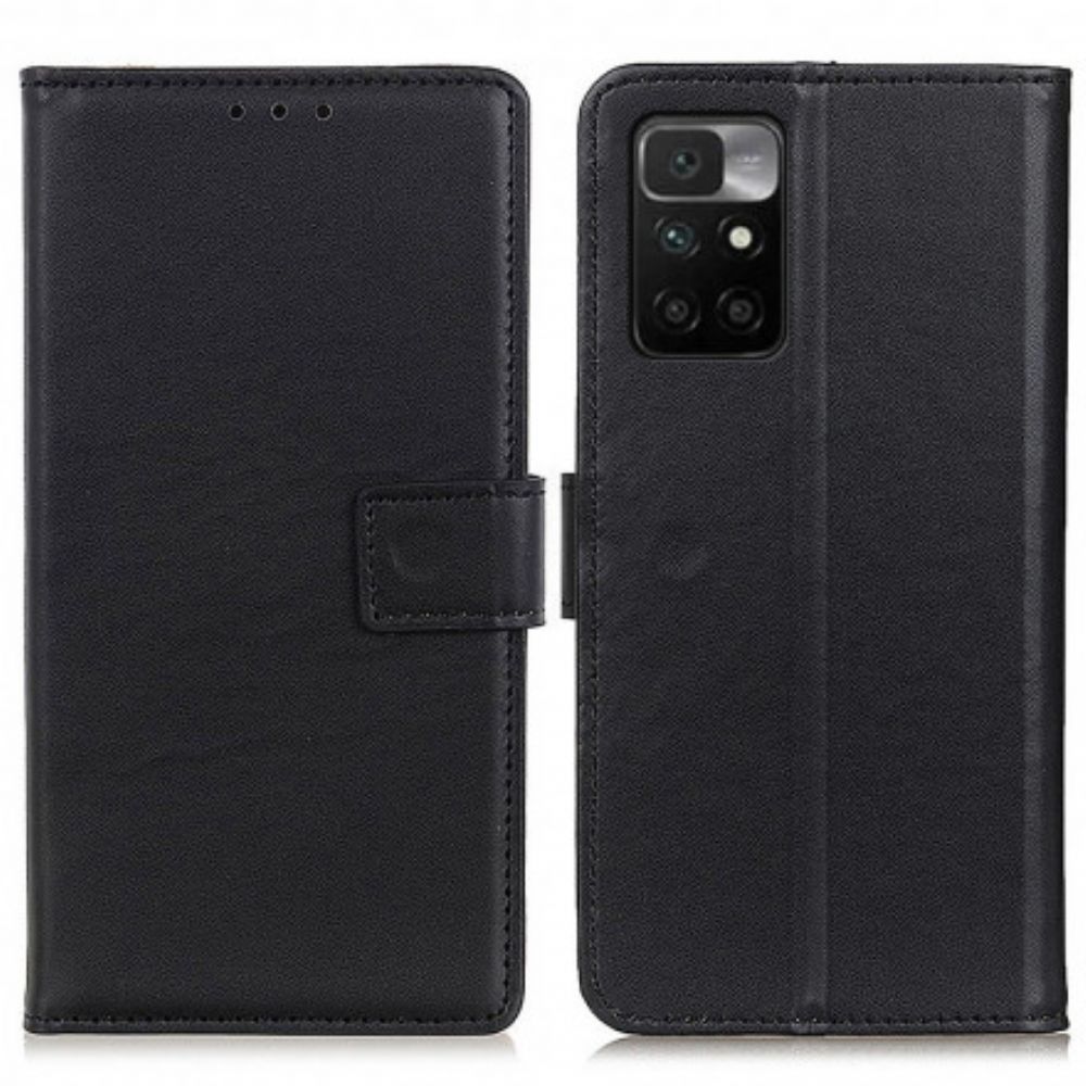 Flip Case voor Xiaomi Redmi 10 Eenvoudig Kunstleer