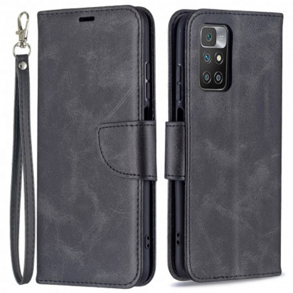 Flip Case voor Xiaomi Redmi 10 Folio-hoesje Gladde Schuine Klep