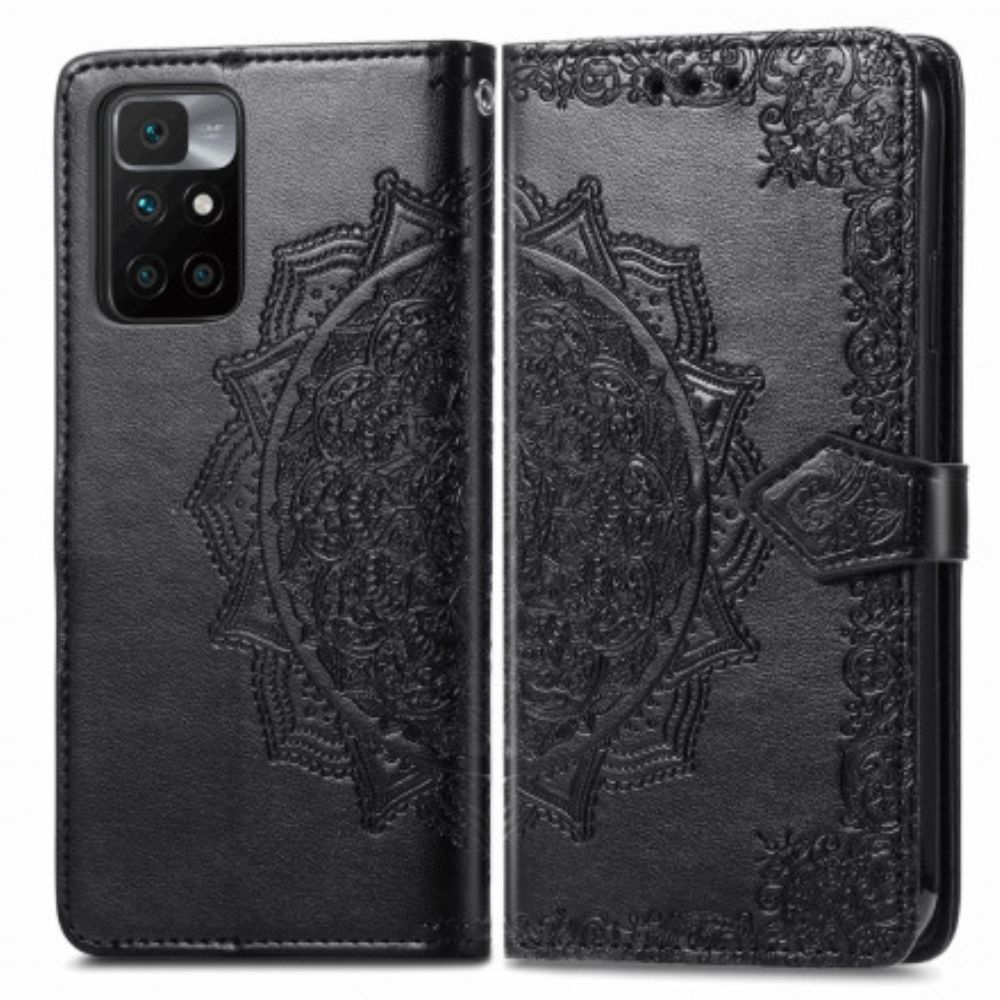 Flip Case voor Xiaomi Redmi 10 Mandala Van Middelbare Leeftijd