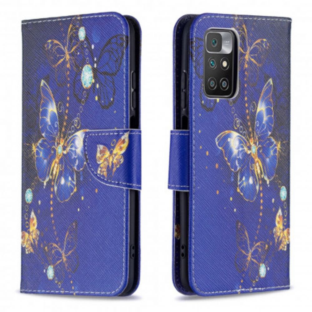 Flip Case voor Xiaomi Redmi 10 Ongelooflijke Vlinders