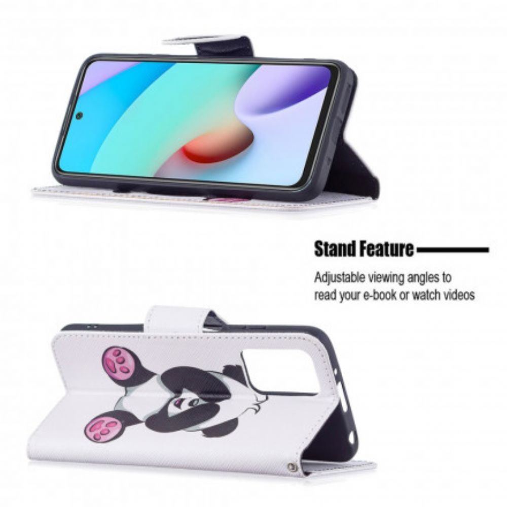 Flip Case voor Xiaomi Redmi 10 Pandaplezier