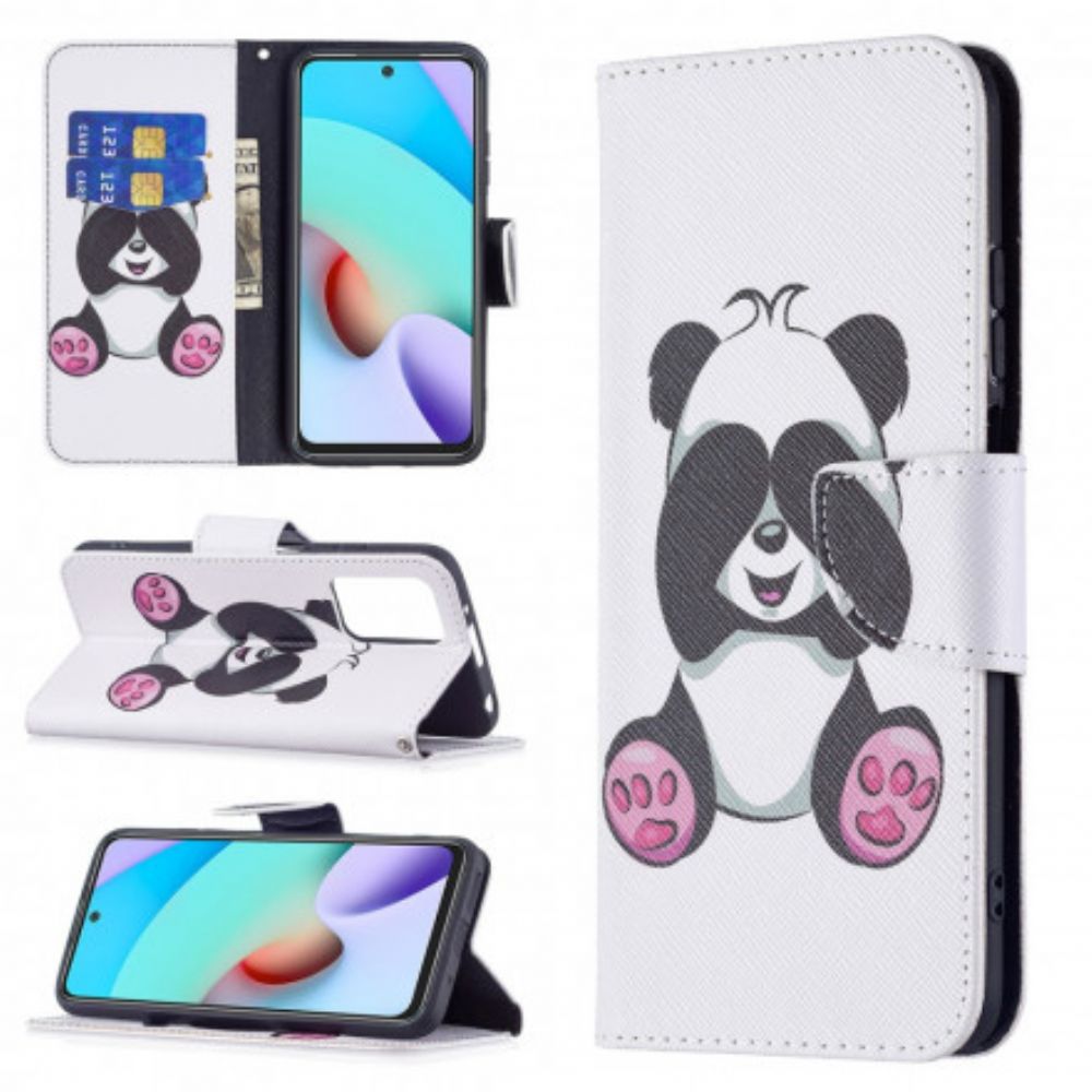 Flip Case voor Xiaomi Redmi 10 Pandaplezier