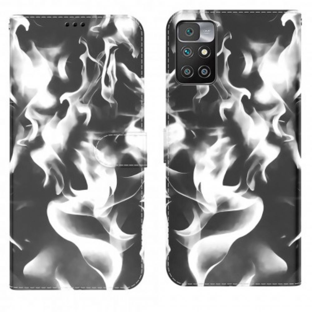 Folio-hoesje voor Xiaomi Redmi 10 Abstract Patroon