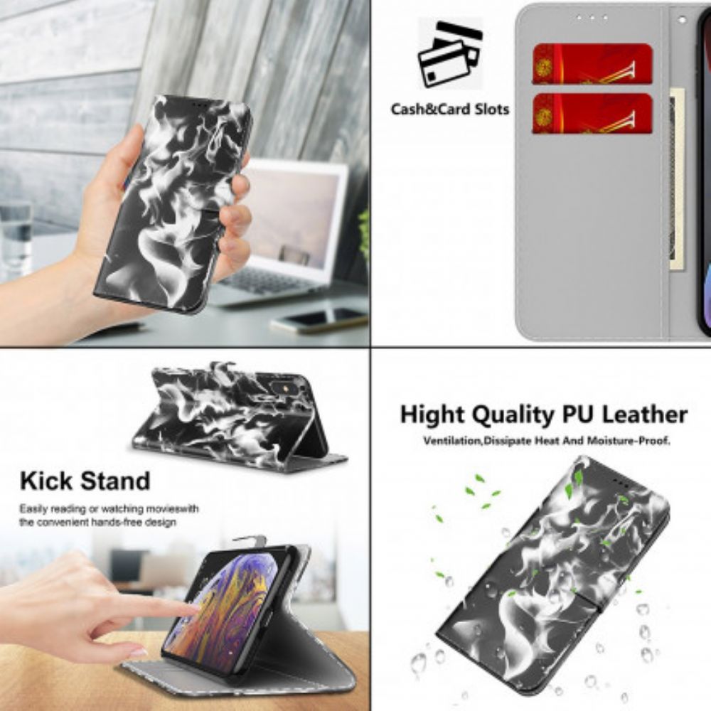 Folio-hoesje voor Xiaomi Redmi 10 Abstract Patroon