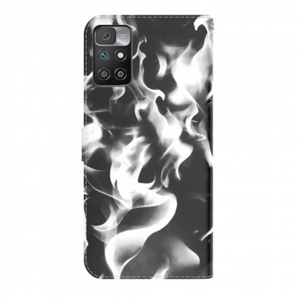 Folio-hoesje voor Xiaomi Redmi 10 Abstract Patroon