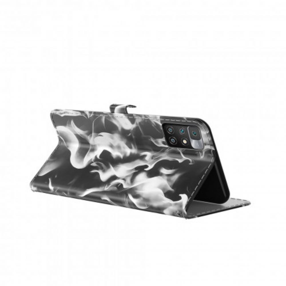 Folio-hoesje voor Xiaomi Redmi 10 Abstract Patroon