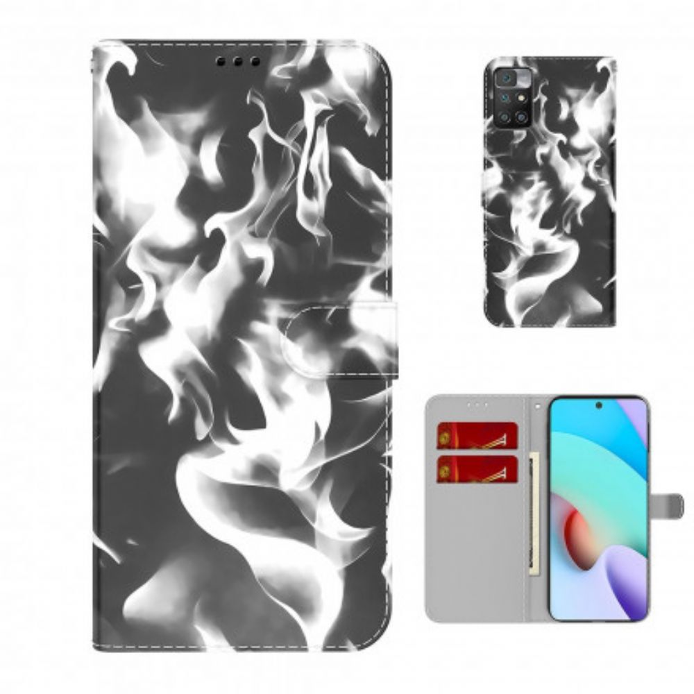 Folio-hoesje voor Xiaomi Redmi 10 Abstract Patroon