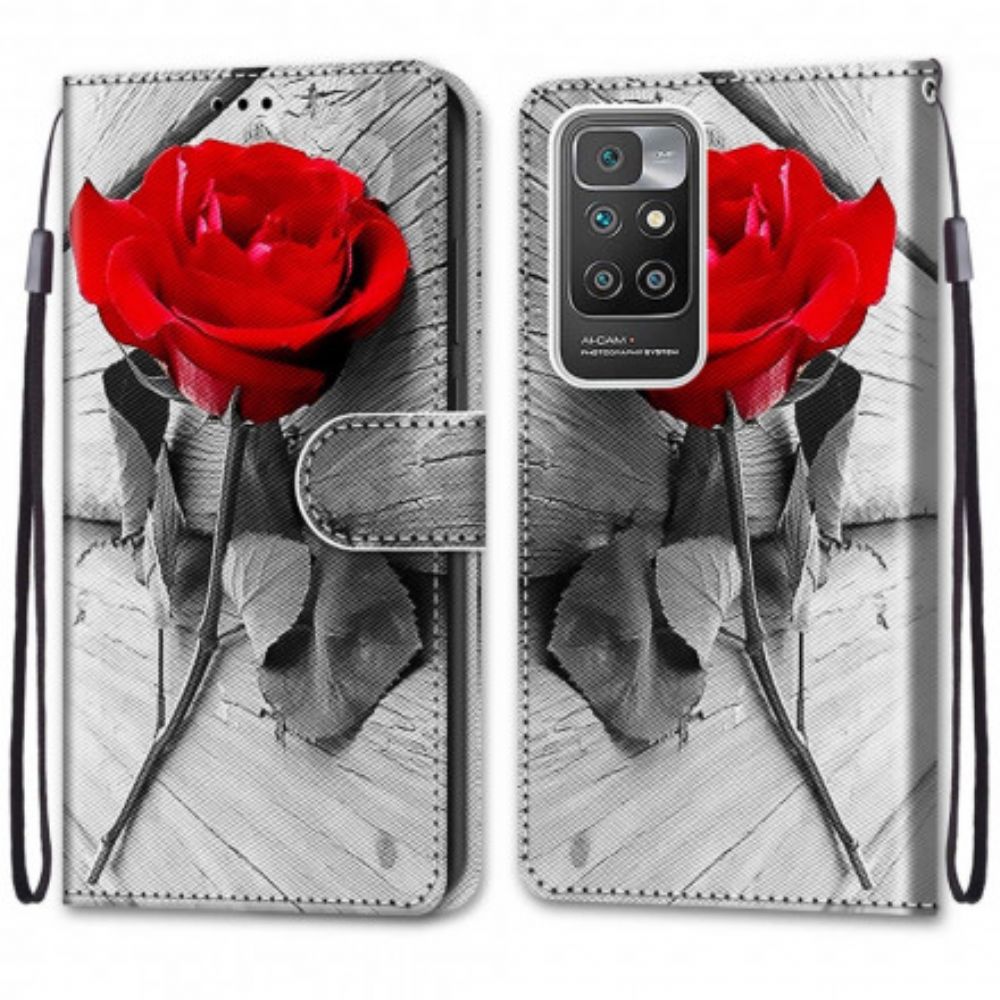 Folio-hoesje voor Xiaomi Redmi 10 Bloemenwonder