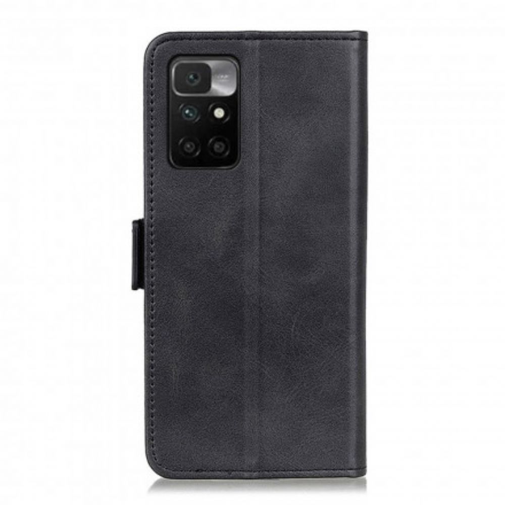 Folio-hoesje voor Xiaomi Redmi 10 Flip Case Dubbele Klep