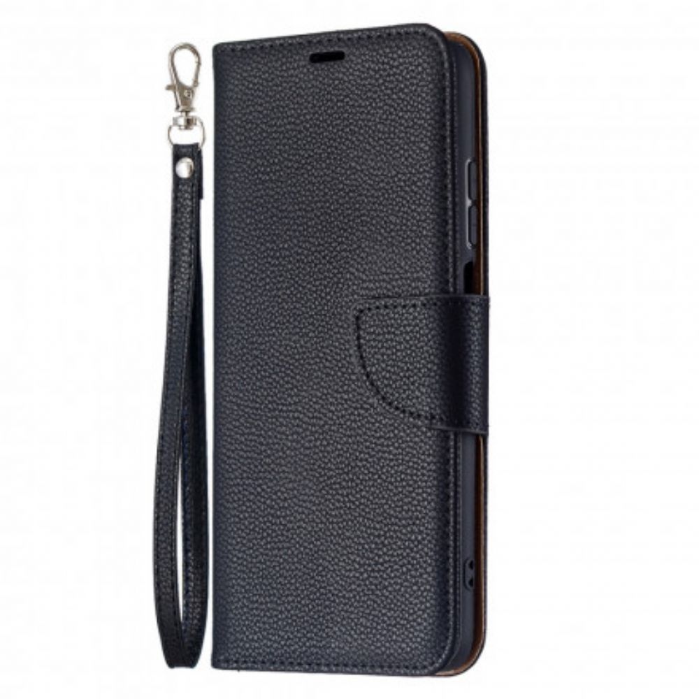 Folio-hoesje voor Xiaomi Redmi 10 Flip Case Litchi Flap Schuin