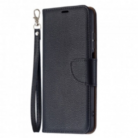 Folio-hoesje voor Xiaomi Redmi 10 Flip Case Litchi Flap Schuin