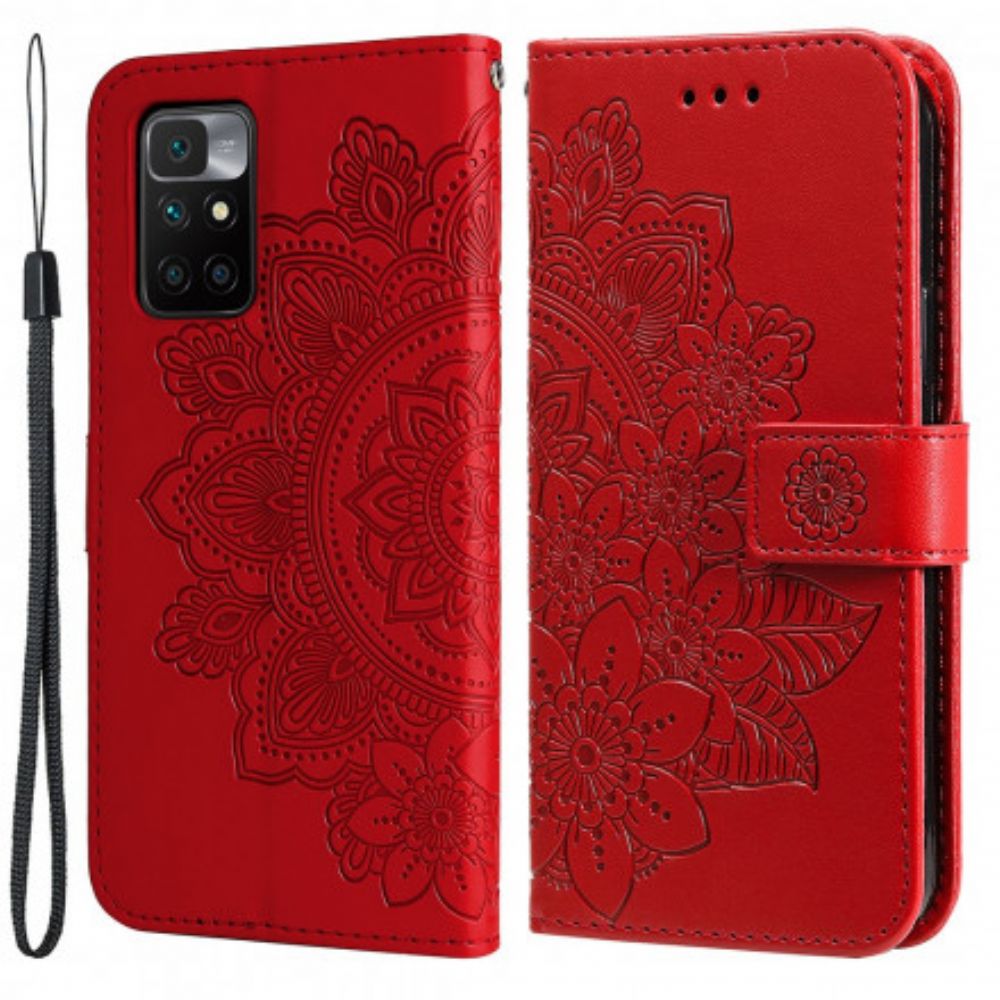 Folio-hoesje voor Xiaomi Redmi 10 Mandala's