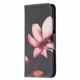 Folio-hoesje voor Xiaomi Redmi 10 Roze Bloem