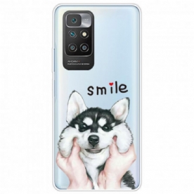 Hoesje voor Xiaomi Redmi 10 Glimlach Hond