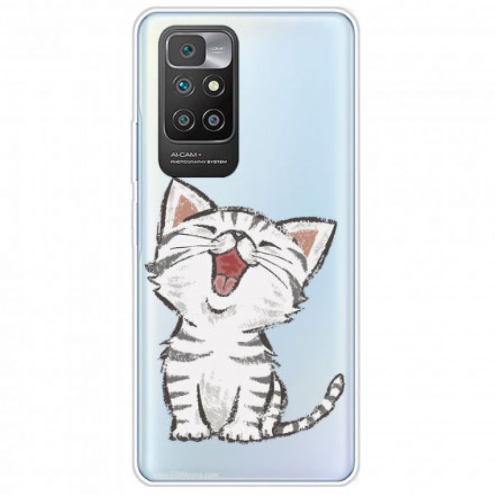 Hoesje voor Xiaomi Redmi 10 Lieve Kat