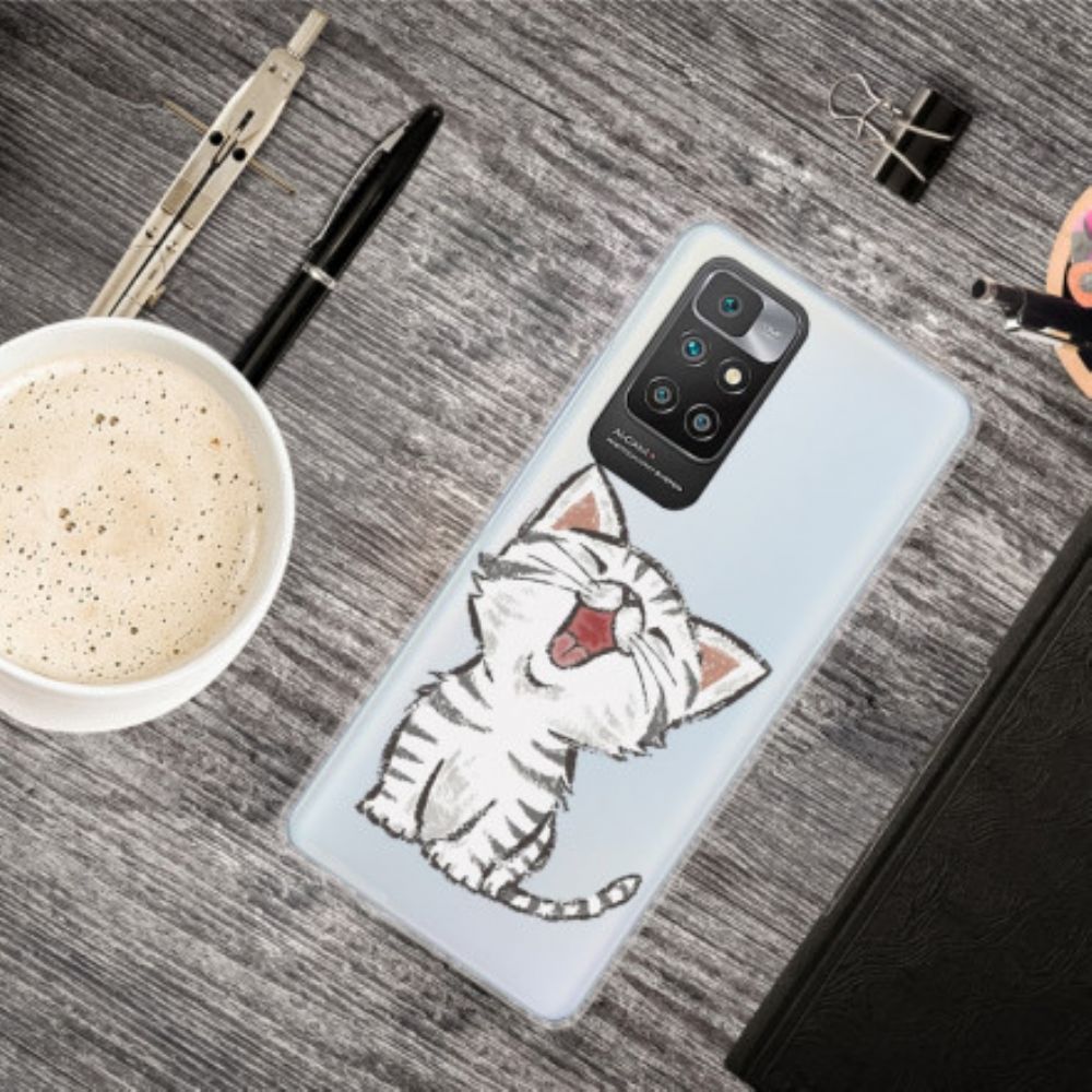 Hoesje voor Xiaomi Redmi 10 Lieve Kat