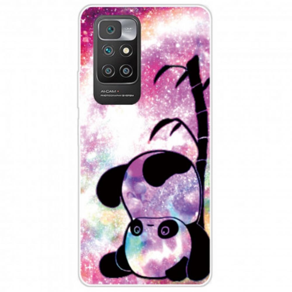 Hoesje voor Xiaomi Redmi 10 Panda En Bamboe