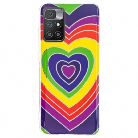 Hoesje voor Xiaomi Redmi 10 Psychedelisch Hart