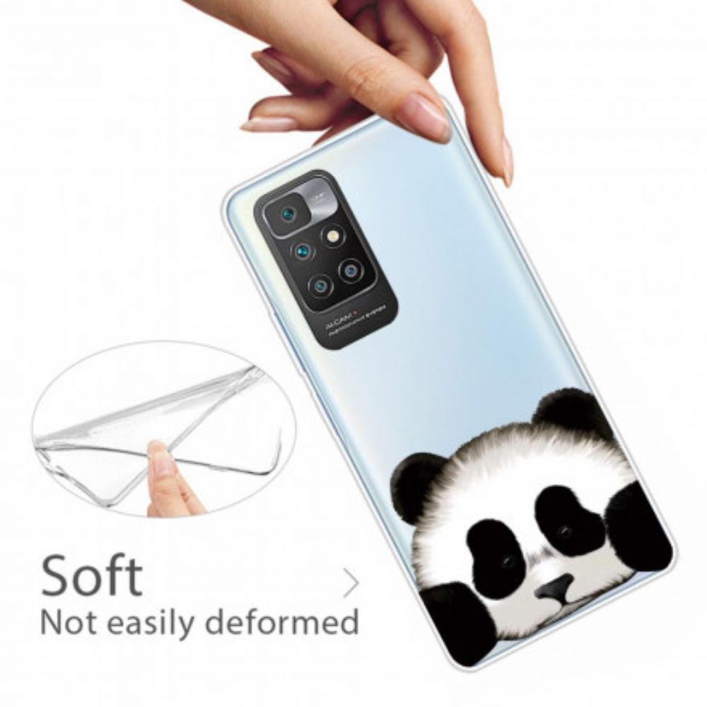 Hoesje voor Xiaomi Redmi 10 Transparante Panda