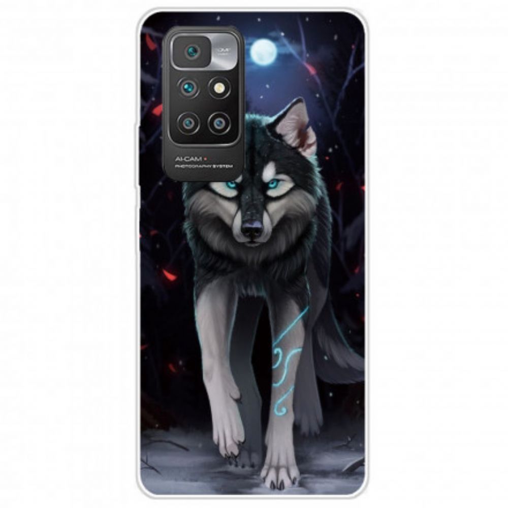 Hoesje voor Xiaomi Redmi 10 Wolf