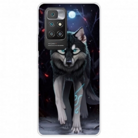 Hoesje voor Xiaomi Redmi 10 Wolf