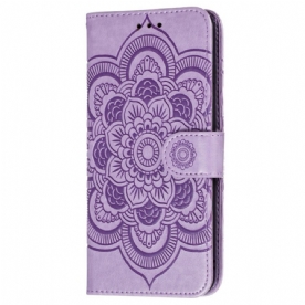 Leren Hoesje voor Xiaomi Redmi 10 Volledige Mandala