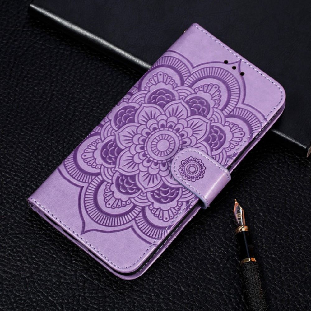 Leren Hoesje voor Xiaomi Redmi 10 Volledige Mandala