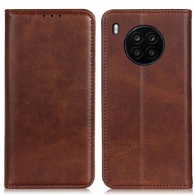 Bescherming Hoesje voor Honor 50 Lite Folio-hoesje Pro Camshield Nillkin