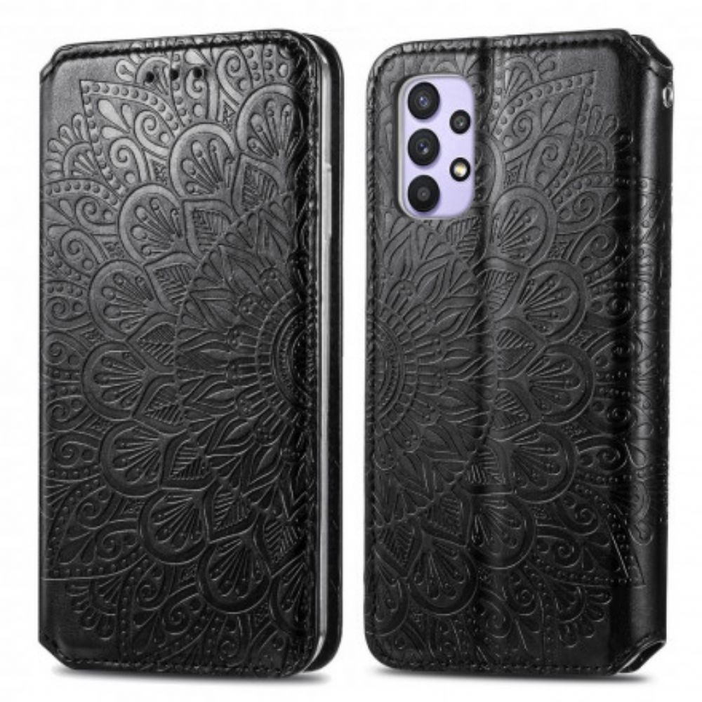 Bescherming Hoesje voor Samsung Galaxy A32 4G Folio-hoesje Mandala's