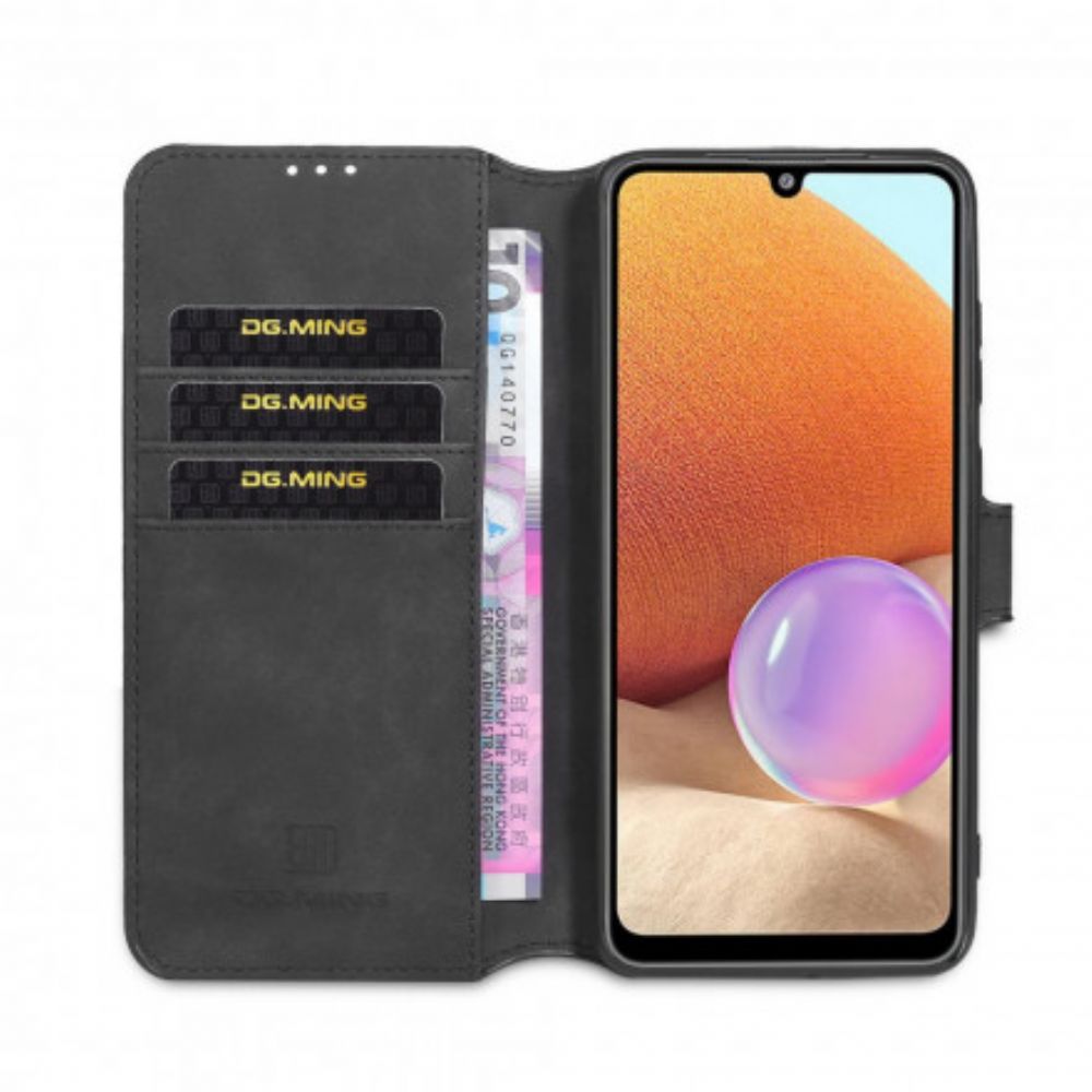 Folio-hoesje voor Samsung Galaxy A32 4G Dg.ming Retro