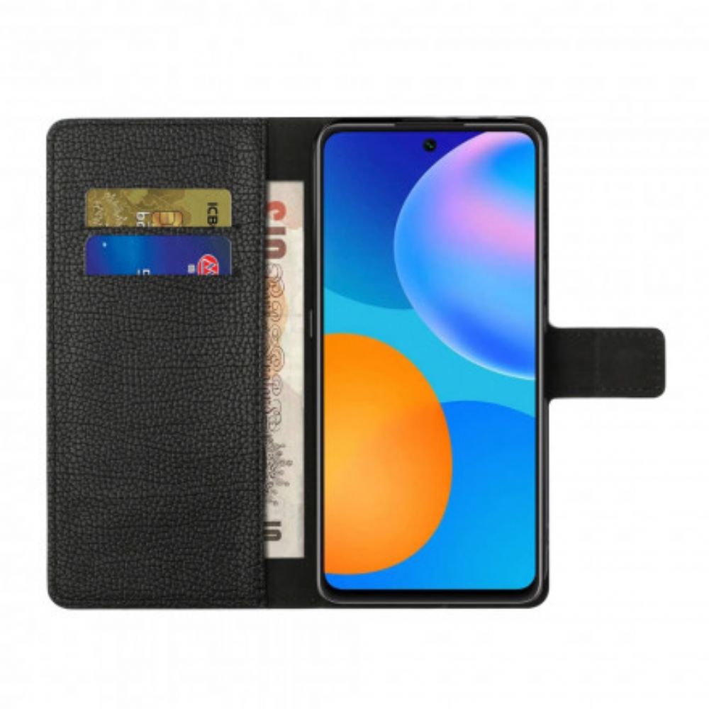 Folio-hoesje voor Samsung Galaxy A32 4G Litchi Kunstleer