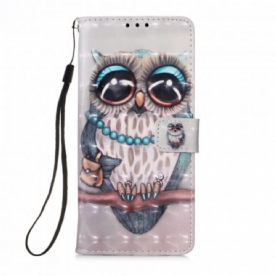 Folio-hoesje voor Samsung Galaxy A32 4G Miss Uil