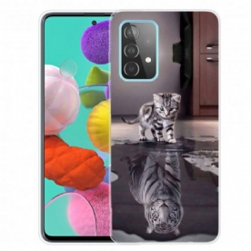 Hoesje voor Samsung Galaxy A32 4G Ernest De Tijger