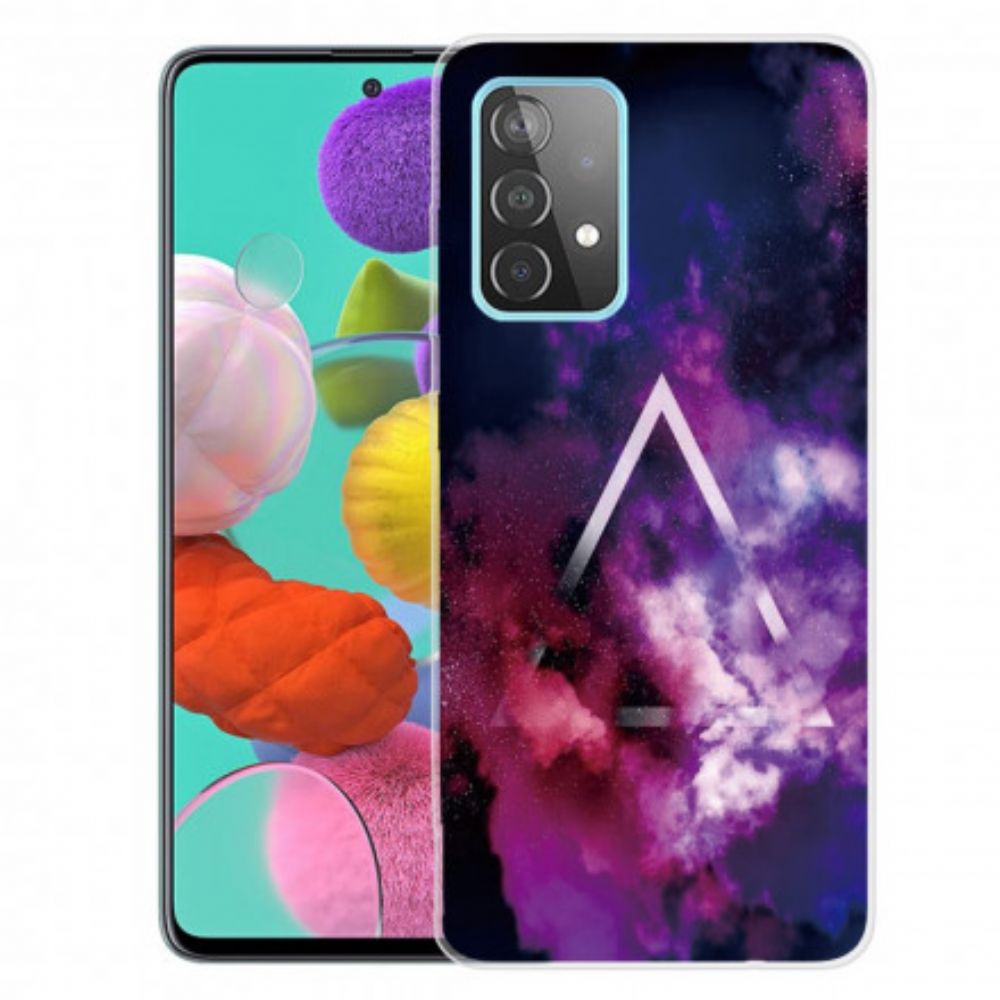 Hoesje voor Samsung Galaxy A32 4G Flexibele Geometrie