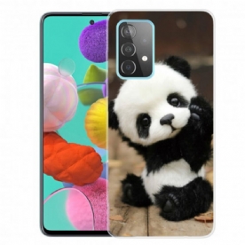 Hoesje voor Samsung Galaxy A32 4G Flexibele Panda