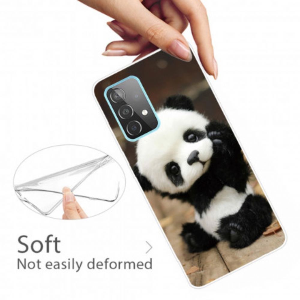 Hoesje voor Samsung Galaxy A32 4G Flexibele Panda