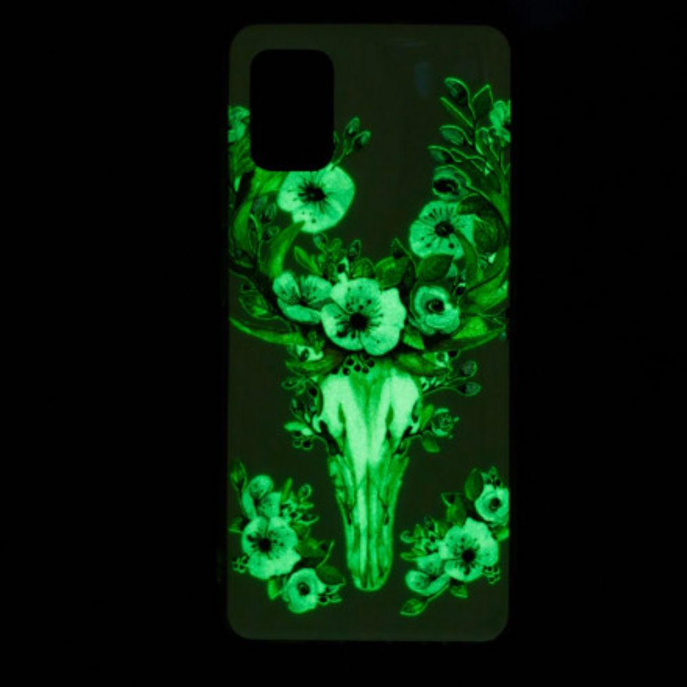 Hoesje voor Samsung Galaxy A32 4G Fluorescerende Bloem Eland