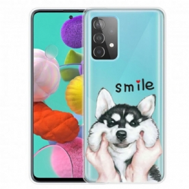 Hoesje voor Samsung Galaxy A32 4G Glimlach Hond