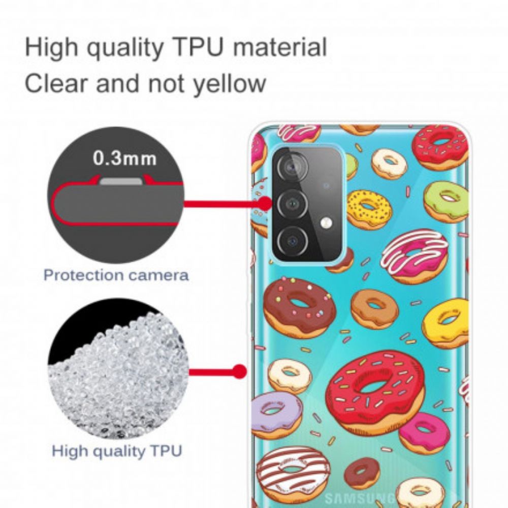 Hoesje voor Samsung Galaxy A32 4G Hou Van Donuts