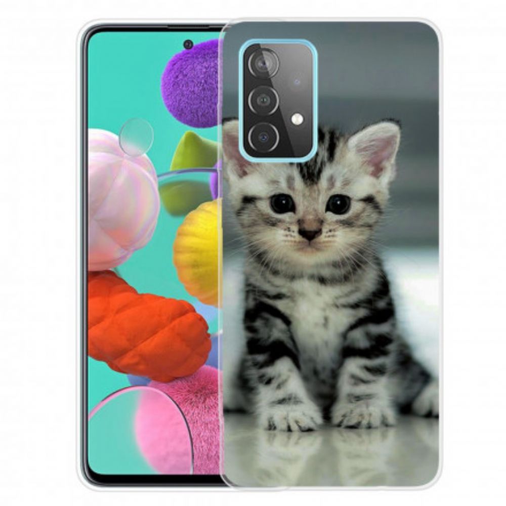 Hoesje voor Samsung Galaxy A32 4G Kitten Kitten